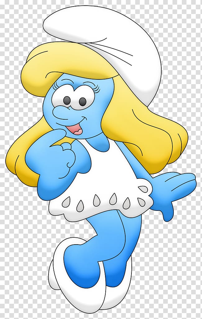 Smurfette Hefty Smurf Gargamel Handy Smurf Cartoon, smurfs transparent background PNG clipart