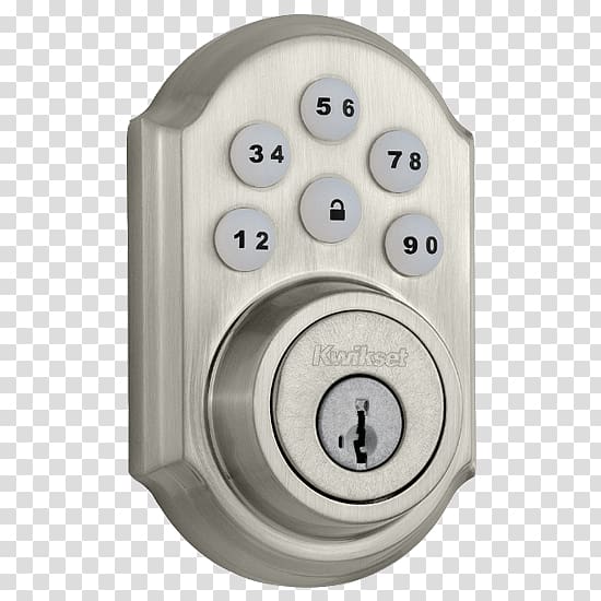 Kwikset Dead bolt Smart lock Door handle, others transparent background PNG clipart