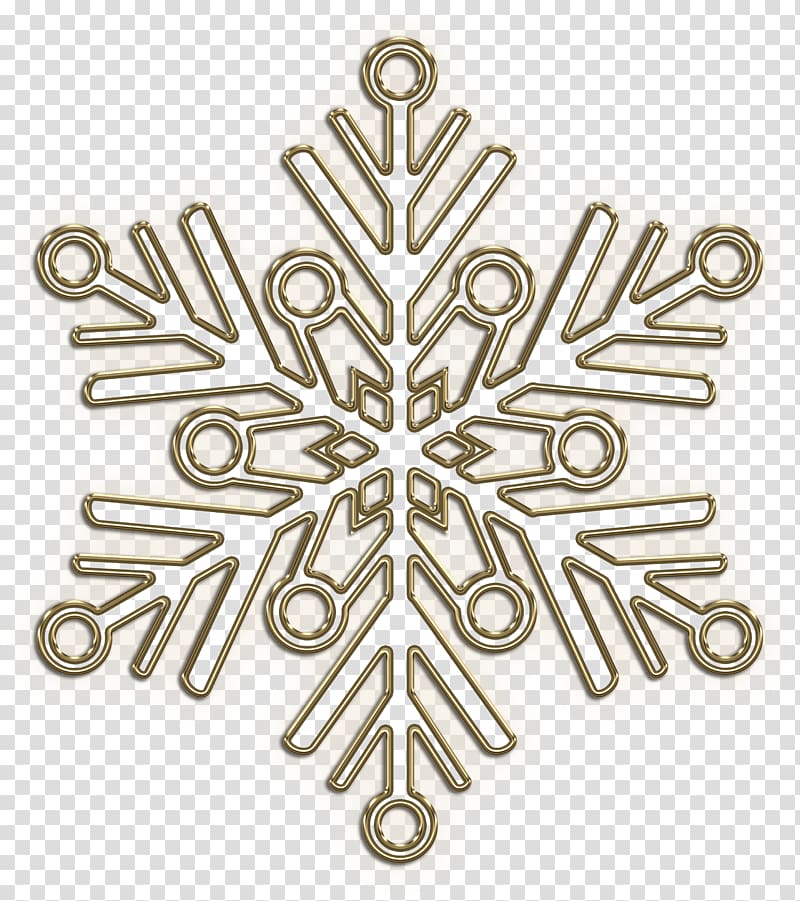 Christmas ornament Christmas decoration Body Jewellery Symbol, snowflakes transparent background PNG clipart
