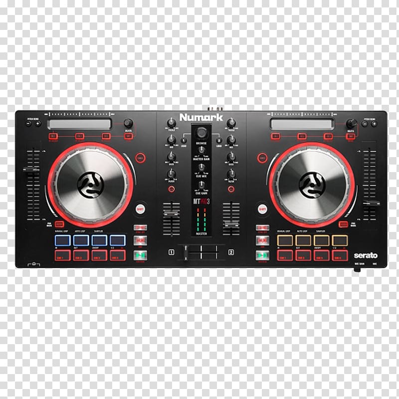 Numark Mixtrack Pro III DJ controller Disc jockey Numark Industries, Dj transparent background PNG clipart