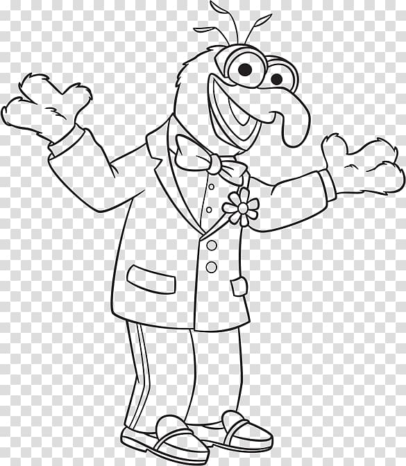 Animal Gonzo Miss Piggy Fozzie Bear Beaker, beaker from the muppets transparent background PNG clipart