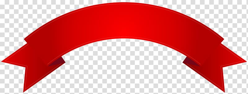 red ribbon ilustration, Christmas Banner , Red Banner Deco transparent background PNG clipart