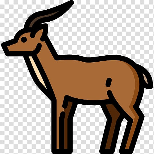 Deer Computer Icons Antelope Horn, deer transparent background PNG clipart