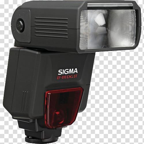 Camera Flashes Sigma EF-610 DG ST Sigma EF-610 DG SUPER Nikon Speedlight, Camera transparent background PNG clipart