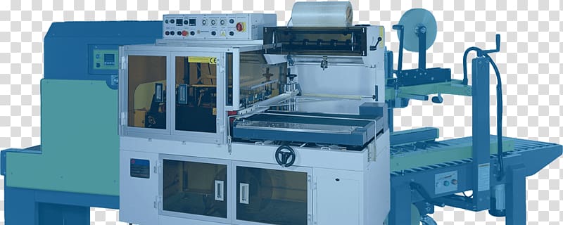 Packaging and labeling Shrink wrap Machine Material, Integrated Packaging Machinery transparent background PNG clipart