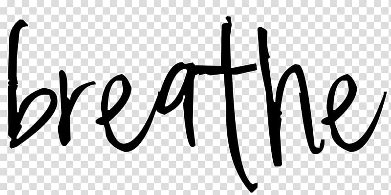 Breathing Breathe English Word, others transparent background PNG clipart