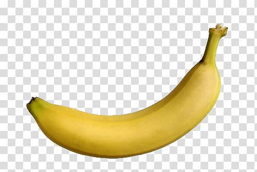yellow banana, Isolated Banana transparent background PNG clipart