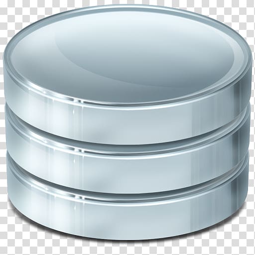 silver case , Database management system Computer Icons Table Microsoft SQL Server, Storage Free transparent background PNG clipart