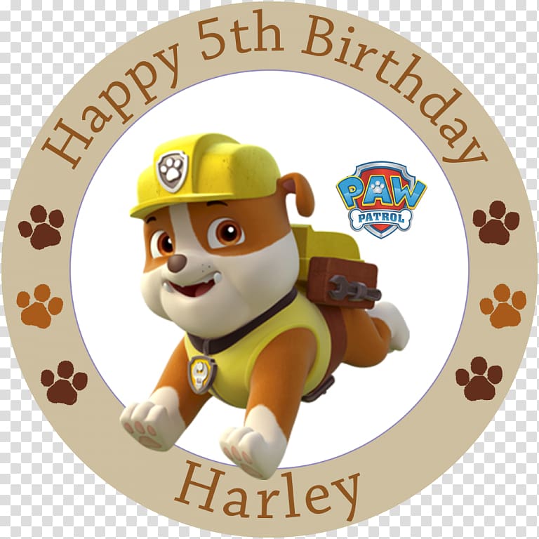Dog PAW Patrol Air and Sea Adventures Birthday cake Everest Chase, Dog transparent background PNG clipart