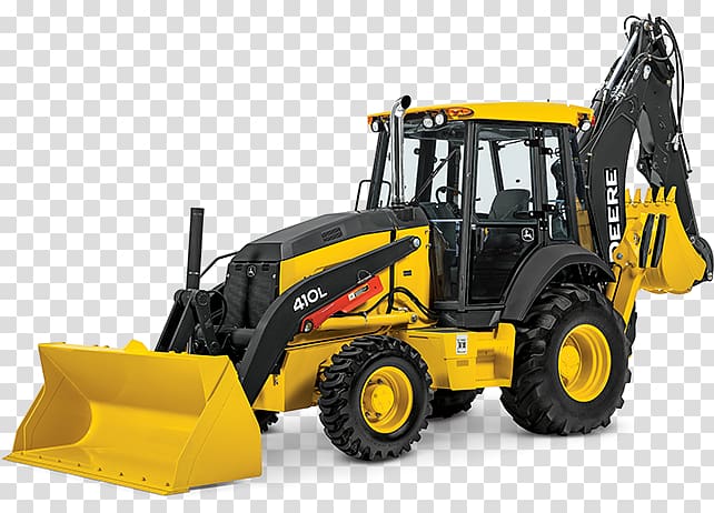 John Deere Backhoe loader Heavy Machinery, Simpson Heavy Equipment Llc transparent background PNG clipart