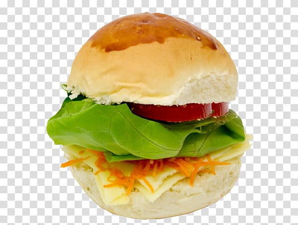 Cheeseburger Breakfast sandwich Ham and cheese sandwich Hamburger Veggie burger, coffee aroma transparent background PNG clipart
