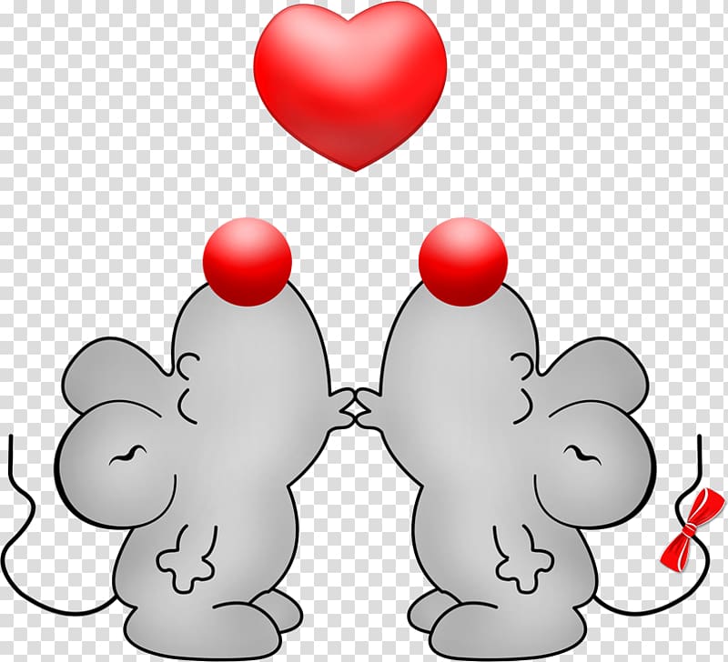 Computer mouse Rat , Love rats transparent background PNG clipart