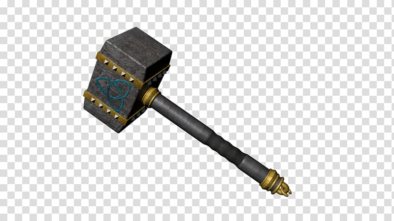 War hammer Dwarf Troll Mace, hammer transparent background PNG clipart