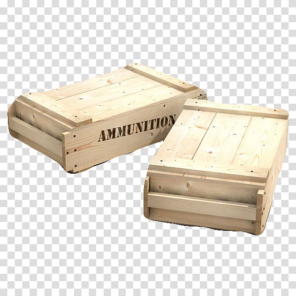 Ammunition box Crate Wood, Two beige square ammunition boxes transparent background PNG clipart