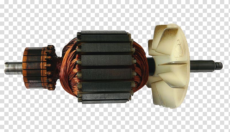 Rotor Electric motor Induction motor Stator Armature, engine transparent background PNG clipart