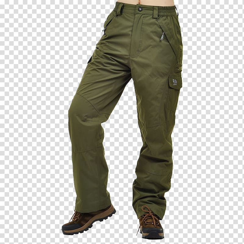Trousers Olive Jeans, Olive green pants transparent background PNG clipart