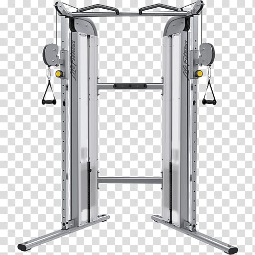 Strength training Exercise equipment Cable machine Elliptical Trainers, free pull transparent background PNG clipart