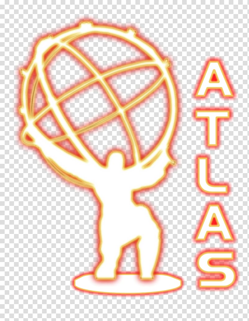 ATLAS experiment Logo Top quark CERN, glow transparent background PNG clipart