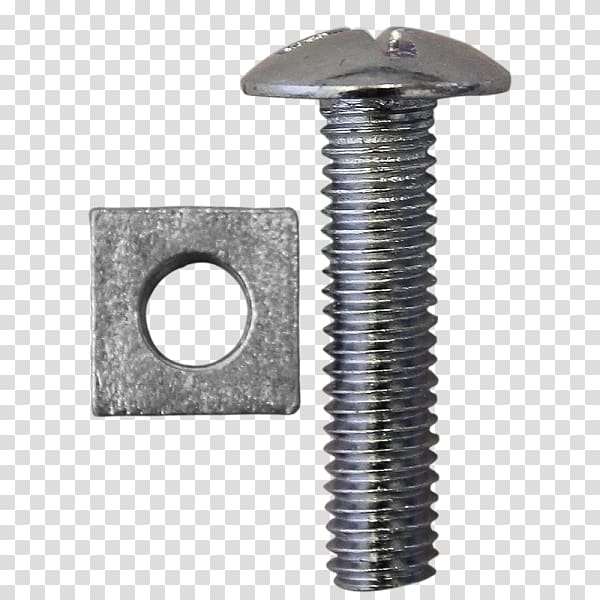 Square nut Screw Bolt Washer, screw transparent background PNG clipart