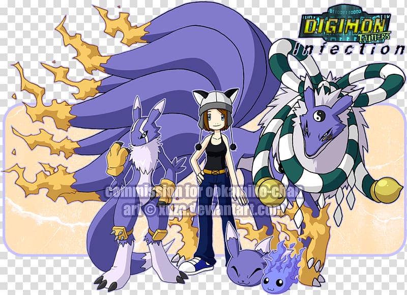 Renamon Digimon Masters Digimon Adventure tri. Monster, digimon transparent background PNG clipart