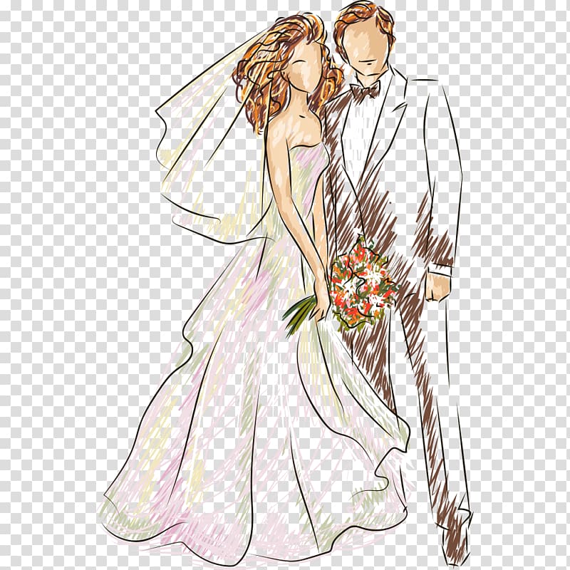 Marriage Drawing by The Anxious Artist - Pixels