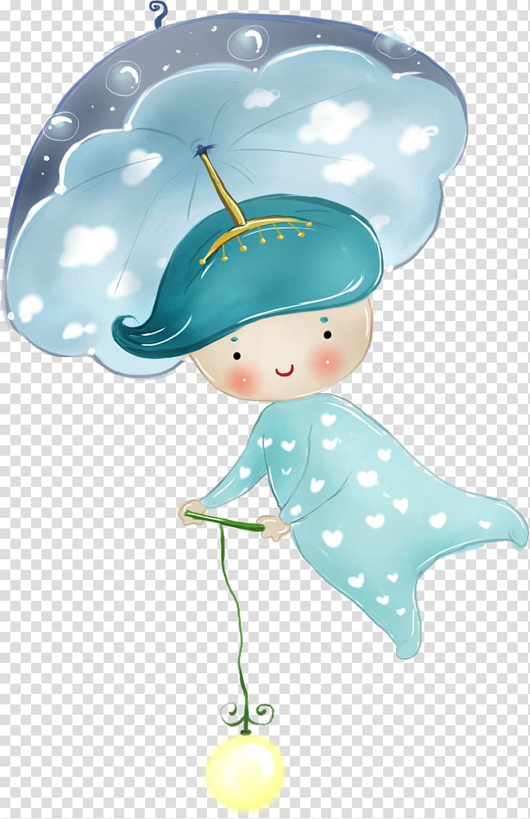 Laptop , Cartoon hand painted beautiful beautiful little princess transparent background PNG clipart