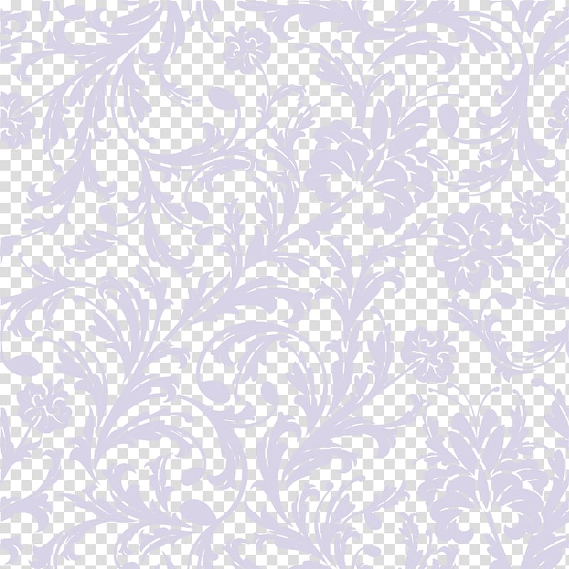 White and blue floral background, Texture mapping Pattern, European ...