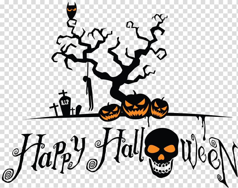 Wall decal Sticker Decorative arts, Halloween transparent background PNG clipart