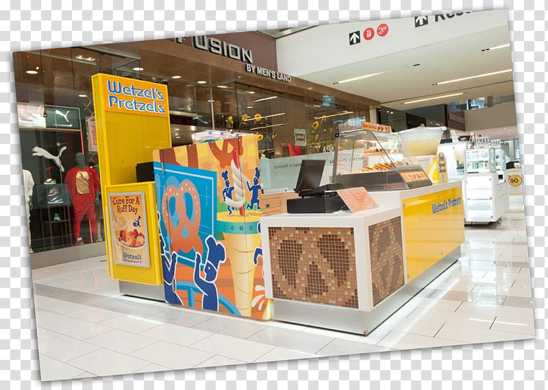 Mall kiosk Shopping Centre Retail CF Chinook Centre, Pretzel Day transparent background PNG clipart