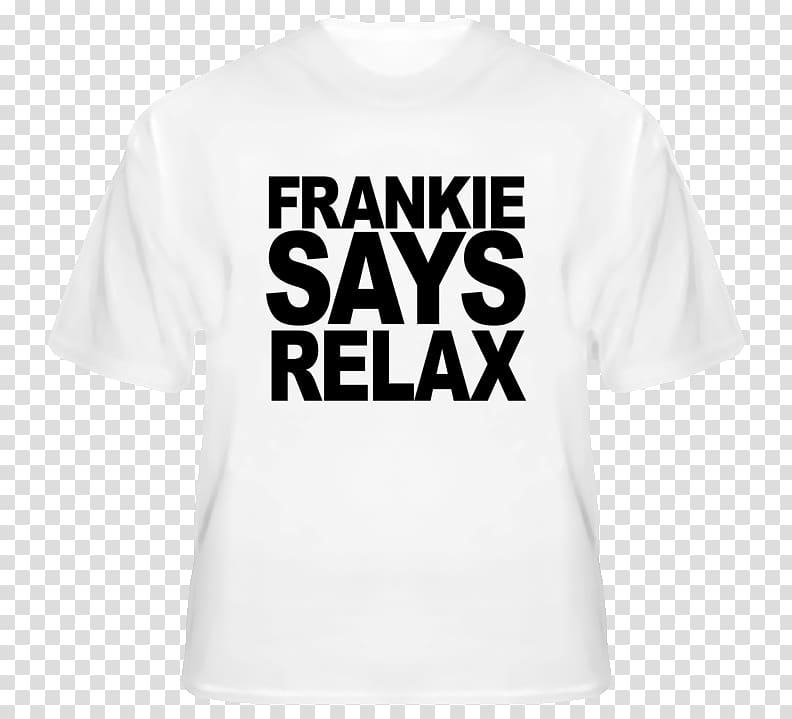 T-shirt Frankie Goes To Hollywood Relax Welcome to the Pleasuredome, solid t-shirt transparent background PNG clipart