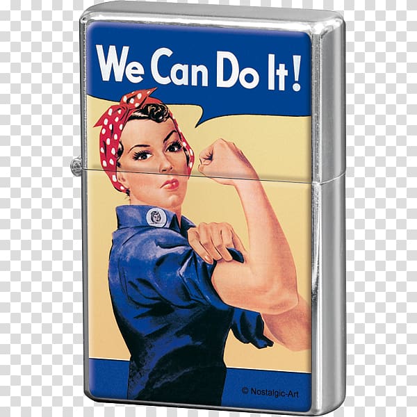 Naomi Parker Fraley We Can Do It! Rosie the Riveter Second World War United States, We Can Do It transparent background PNG clipart