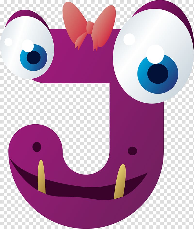 Letter English alphabet Monster ABC Drawing, J transparent background PNG clipart