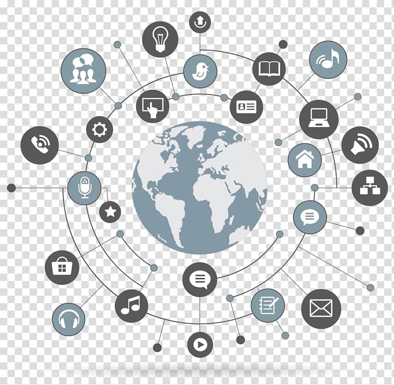 Internet of things Social media Company Computer network Big data, social media transparent background PNG clipart