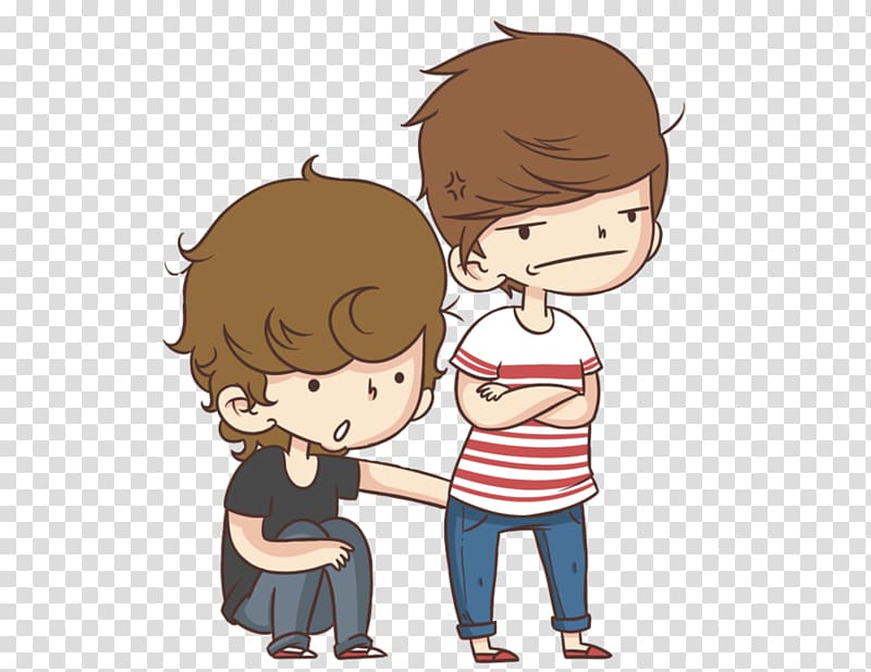 One Direction Drawing Caricature Bromance, p9 transparent background PNG clipart