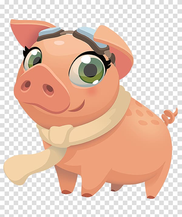 Piggy bank Farm Heroes Saga Candy Crush Saga King, pig transparent background PNG clipart