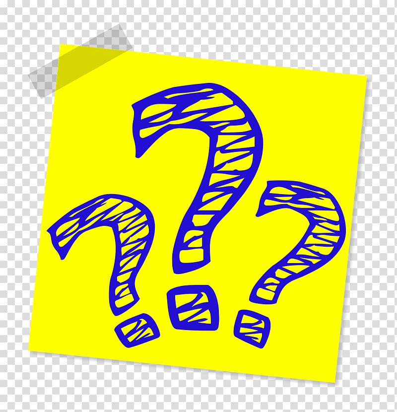 Question mark , questions transparent background PNG clipart