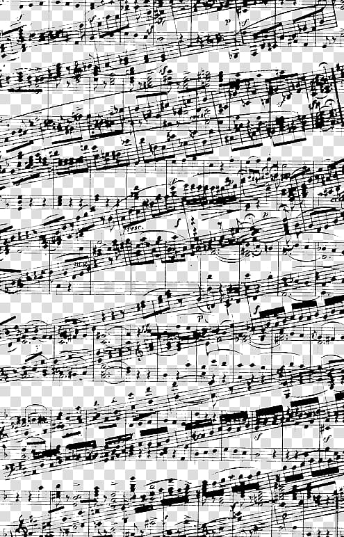 sheet music transparent background PNG clipart