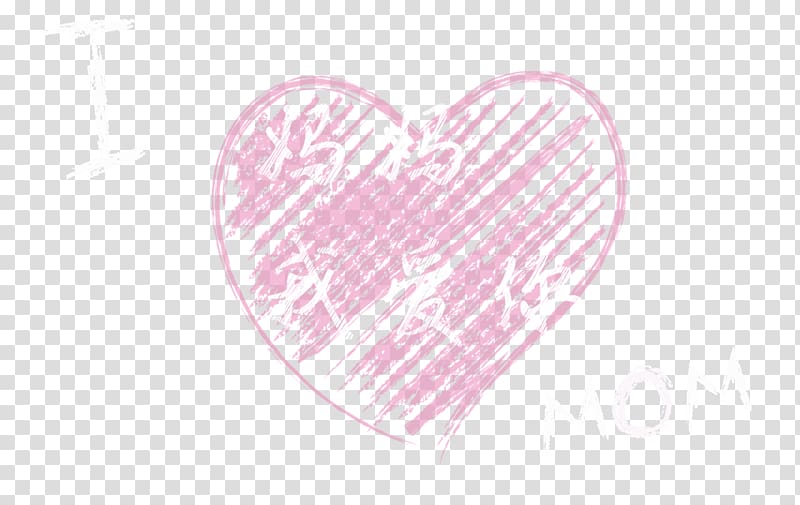 Mothers Day Love u6bcdu611b, Mom, I love you transparent background PNG clipart
