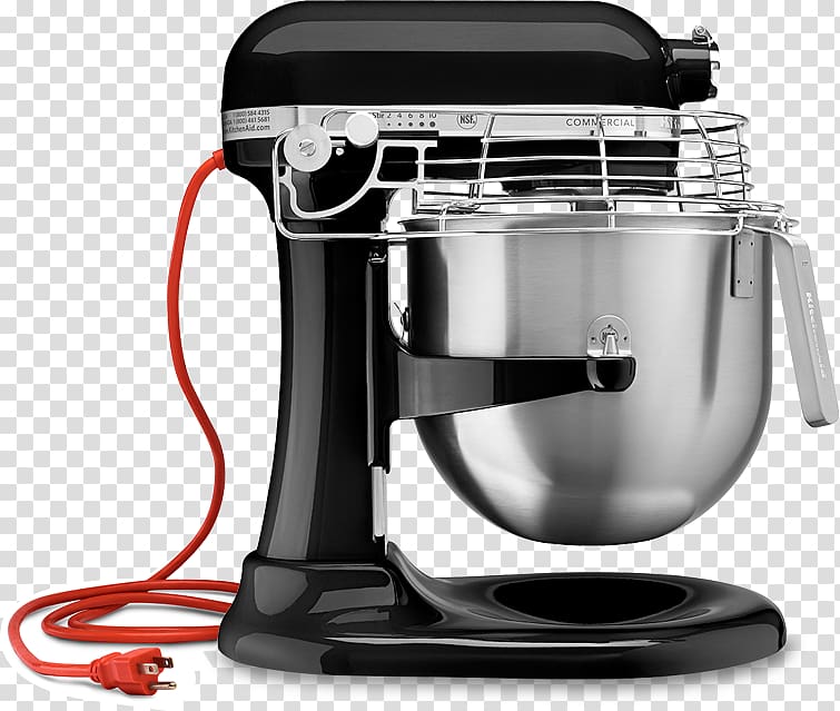 KitchenAid 7 Qt. Commercial Stand Mixer KSM7990WH KitchenAid 7 Qt. Commercial Stand Mixer KSM7990WH Blender KitchenAid KSMC895ER 8-Qt Commercial Bowl-Lift Stand Mixer, kitchen transparent background PNG clipart