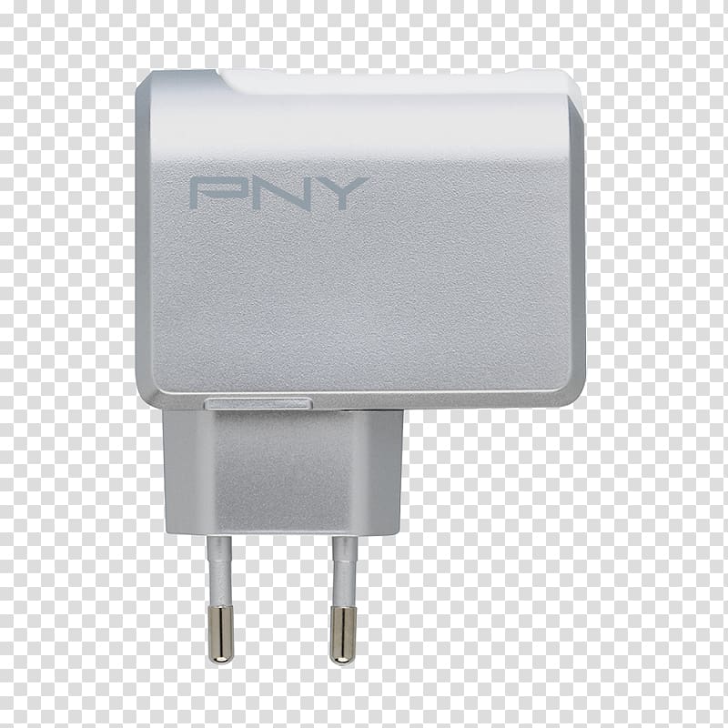 Battery charger PNY Technologies Micro-USB Mobile Phones, wall charger transparent background PNG clipart
