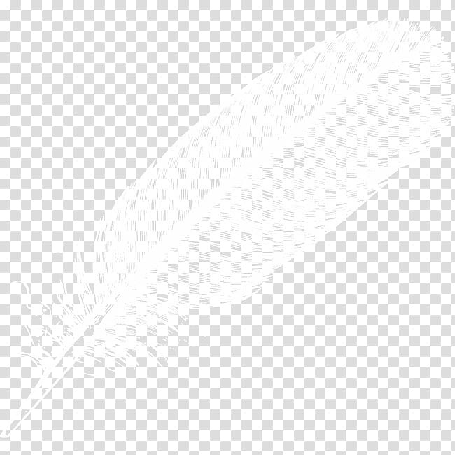 White Black Pattern, feather transparent background PNG clipart