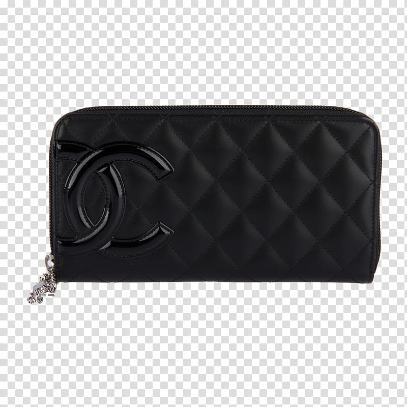 Handbag Leather Wallet Coin purse, CHANEL bag black female models transparent background PNG clipart