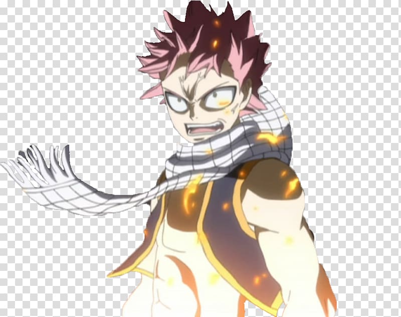 Natsu Dragneel Rendering Anime Manga, Anime transparent background PNG clipart