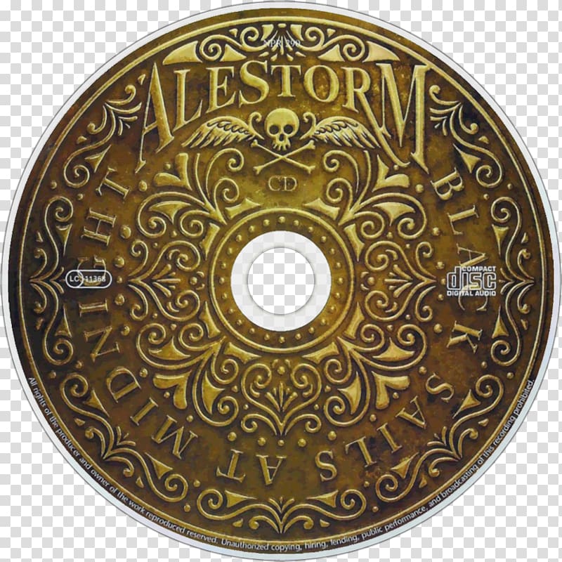 Alestorm Compact disc Black Sails at Midnight Back Through Time DVD, dvd transparent background PNG clipart