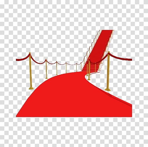 Red carpet , Star lane transparent background PNG clipart