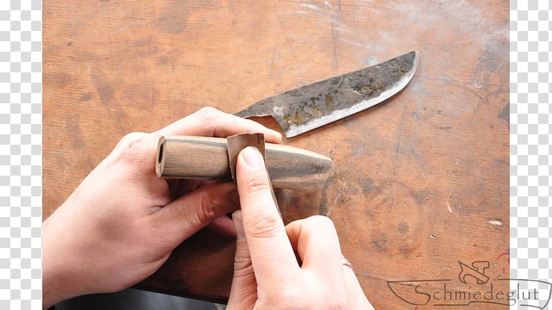 Knife making Kitchen Knives Forging Finger, knife transparent background PNG clipart