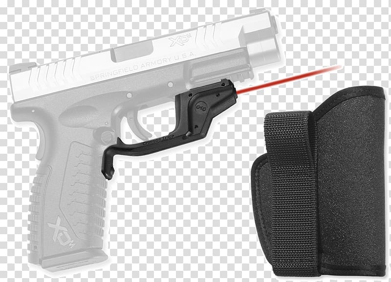 Springfield Armory XDM HS2000 Crimson Trace Sight, laser gun transparent background PNG clipart