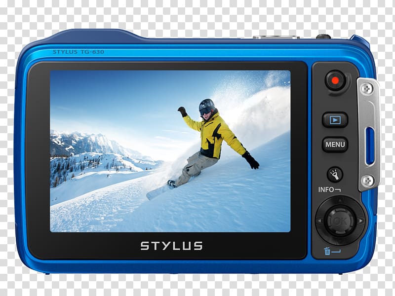Olympus Tough TG-5 Point-and-shoot camera, ihs transparent background PNG clipart
