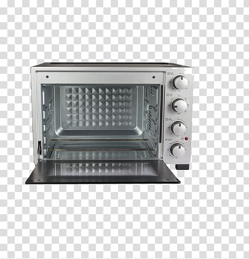Home appliance Oven Panasonic Electricity Kitchen, Silver home oven transparent background PNG clipart