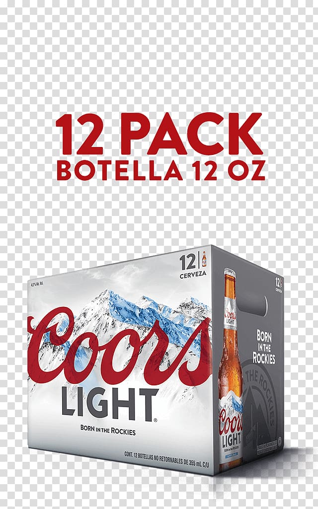 Coors Light Beer Molson Coors Brewing Company Bottle, beer transparent background PNG clipart